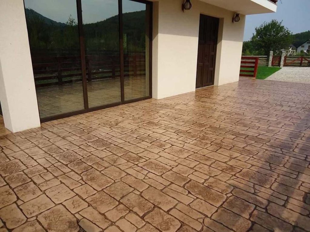 beton amprentat